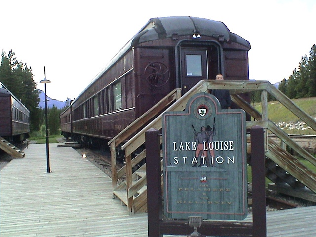 Lake Louise Station Sign