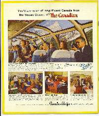 1958 Canadian Pacific dome ad