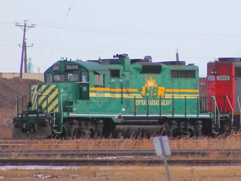 Hudson Bay Railway 2506 in Winnipeg