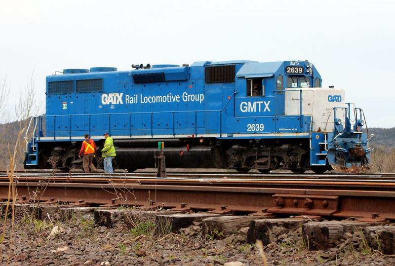 GMTX 2639 in Saint John. Photo by Byron Thomas