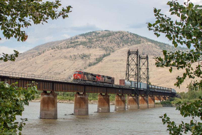 Crossing the North Thompson